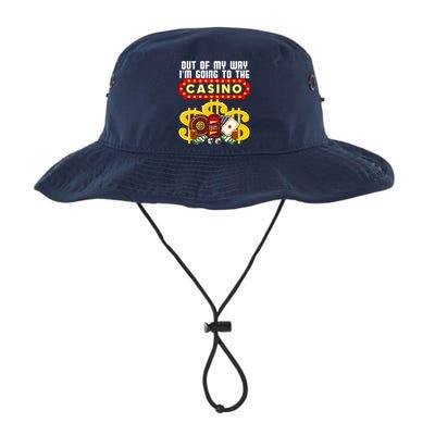 Funny Casino Gift For Cool Out Of My Way Casino Legacy Cool Fit Booney Bucket Hat