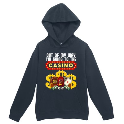 Funny Casino Gift For Cool Out Of My Way Casino Urban Pullover Hoodie