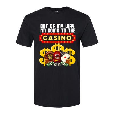 Funny Casino Gift For Cool Out Of My Way Casino Softstyle CVC T-Shirt