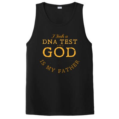 Funny Christian Gift Catholic Pastor God Is My Father Faith PosiCharge Competitor Tank