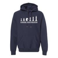 Funny Chess Gift For Chess Lover Cool Player Premium Hoodie