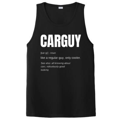 Funny Car Guy Gift CARGUY Definition PosiCharge Competitor Tank