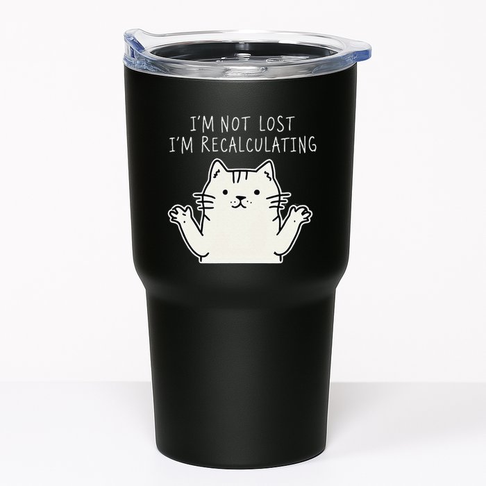 Funny Cat Gpsinspired Joke I’M Not Lost I’M Recalculating Tumbler