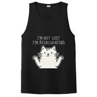 Funny Cat Gpsinspired Joke I’M Not Lost I’M Recalculating PosiCharge Competitor Tank