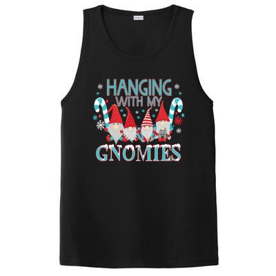 Funny Christmas Garden Gnome Gnomies PosiCharge Competitor Tank