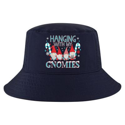 Funny Christmas Garden Gnome Gnomies Cool Comfort Performance Bucket Hat