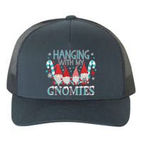 Funny Christmas Garden Gnome Gnomies Yupoong Adult 5-Panel Trucker Hat