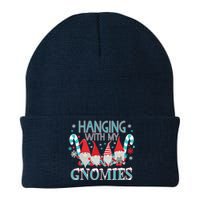 Funny Christmas Garden Gnome Gnomies Knit Cap Winter Beanie