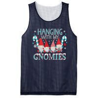 Funny Christmas Garden Gnome Gnomies Mesh Reversible Basketball Jersey Tank