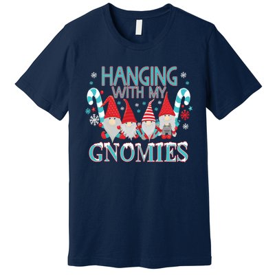 Funny Christmas Garden Gnome Gnomies Premium T-Shirt