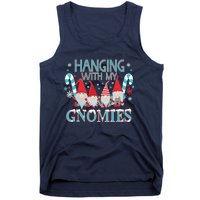 Funny Christmas Garden Gnome Gnomies Tank Top