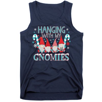 Funny Christmas Garden Gnome Gnomies Tank Top