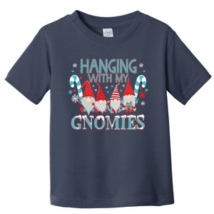 Funny Christmas Garden Gnome Gnomies Toddler T-Shirt