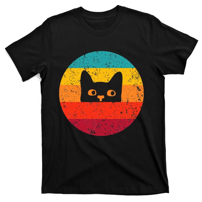 Funny Cat Gift Retro Vintage T-Shirt