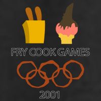 Fry Cook Games 2001 7 Panel Mesh Trucker Snapback Hat