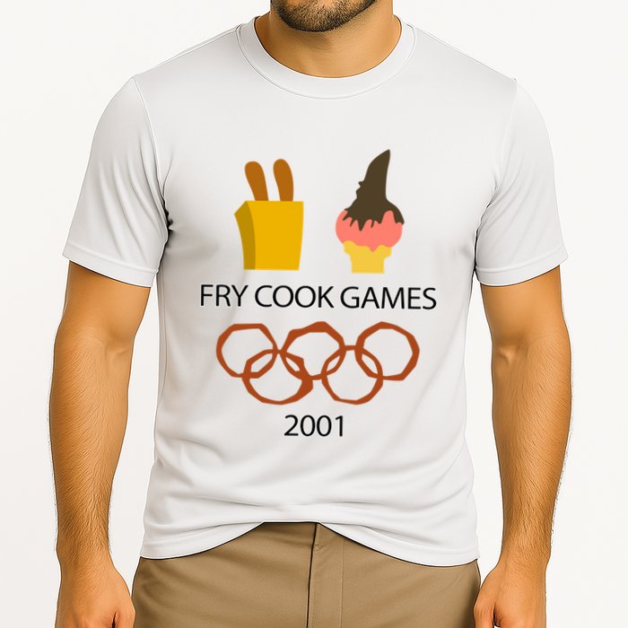 Fry Cook Games 2001 Cooling Performance Crew T-Shirt