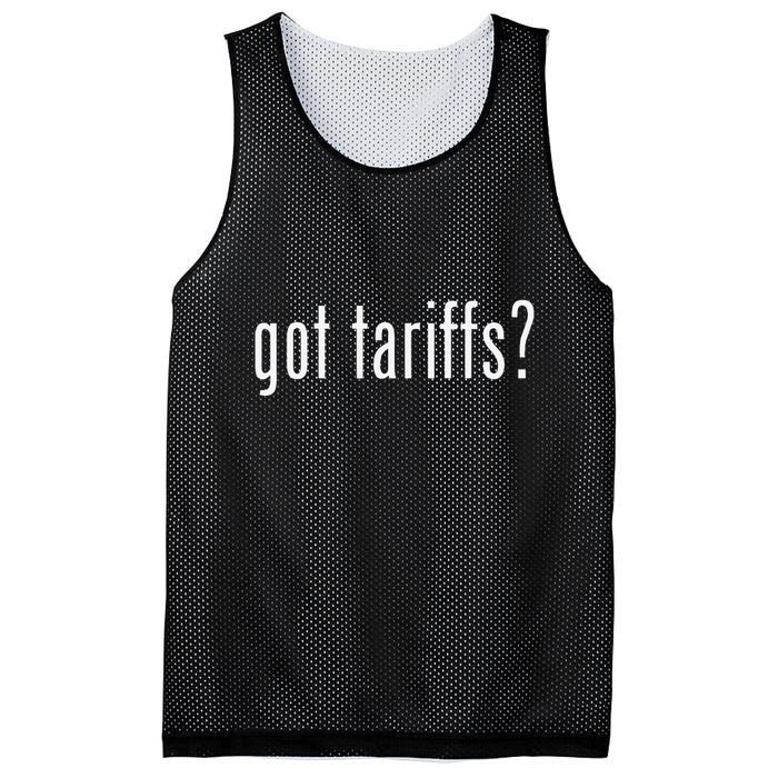 Funny Classic Got Tariffs Retro Mesh Reversible Basketball Jersey Tank