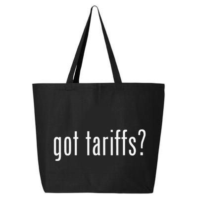Funny Classic Got Tariffs Retro 25L Jumbo Tote