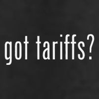 Funny Classic Got Tariffs Retro Golf Towel