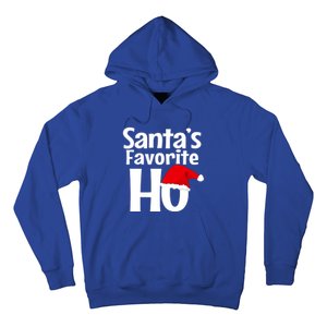 Funny Christmas Gift SantaS Favorite Ho Funny Gift Hoodie