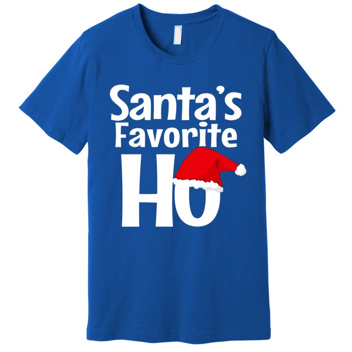 Funny Christmas Gift SantaS Favorite Ho Funny Gift Premium T-Shirt