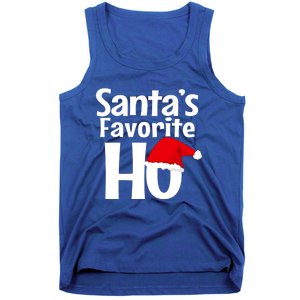 Funny Christmas Gift SantaS Favorite Ho Funny Gift Tank Top