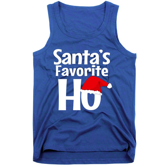 Funny Christmas Gift SantaS Favorite Ho Funny Gift Tank Top