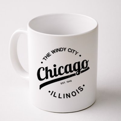 Funny Chicago Gift Windy City Tee Usa Metropolis Gift Coffee Mug