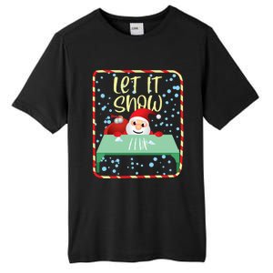 Funny Christmas Gift Cocaine Santa Great Gift Tall Fusion ChromaSoft Performance T-Shirt