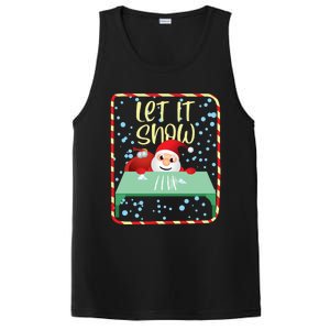 Funny Christmas Gift Cocaine Santa Great Gift PosiCharge Competitor Tank