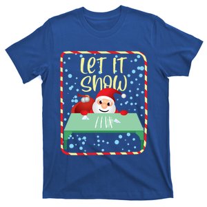 Funny Christmas Gift Cocaine Santa Great Gift T-Shirt