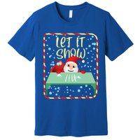 Funny Christmas Gift Cocaine Santa Great Gift Premium T-Shirt