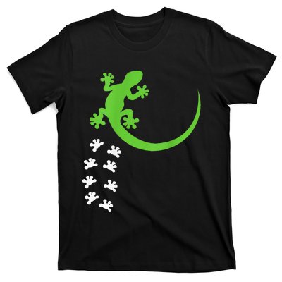 Fun Crested Gecko Eyelash Lizard Reptile Pet Herpetologist T-Shirt