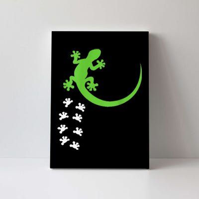 Fun Crested Gecko Eyelash Lizard Reptile Pet Herpetologist Canvas