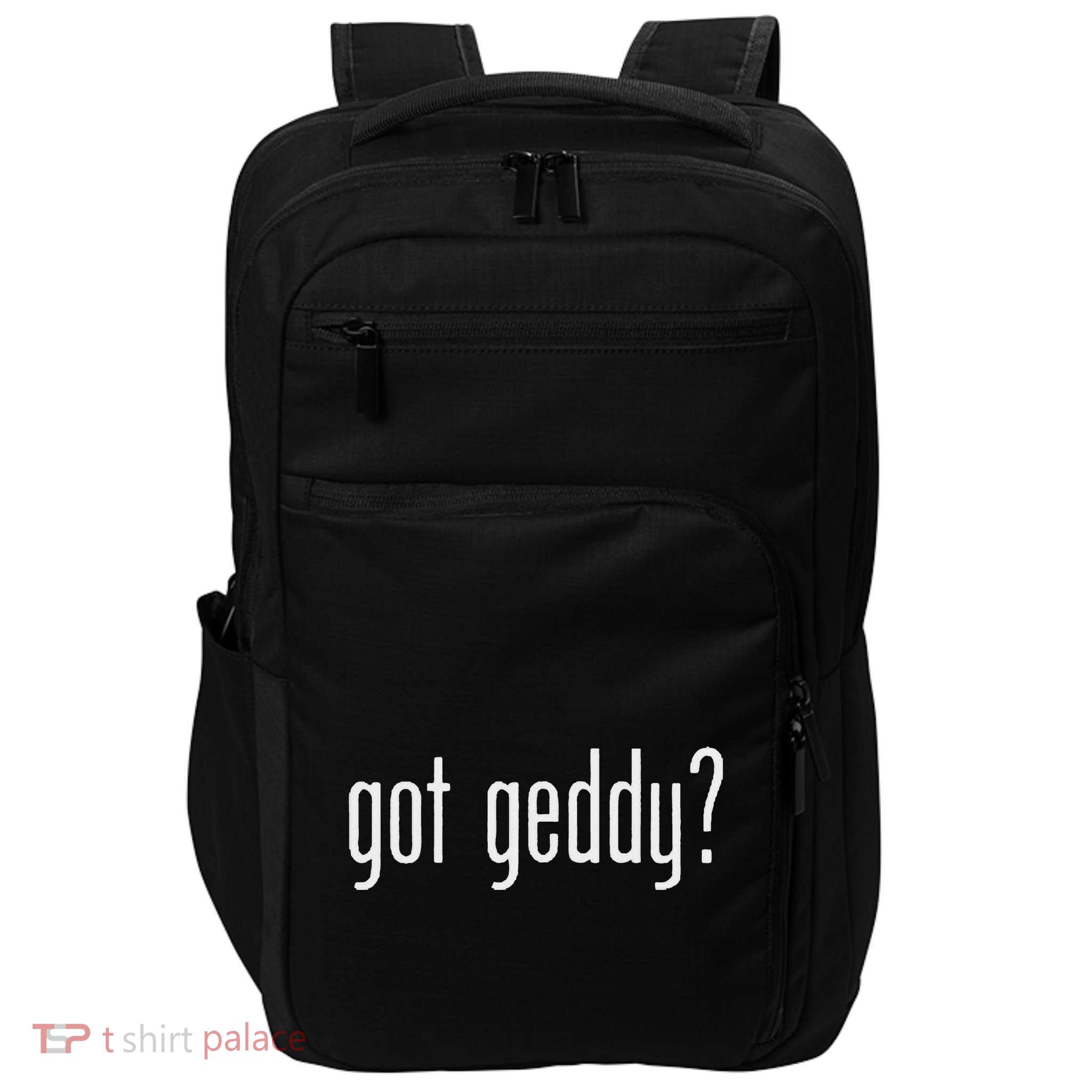 Funny Cute Got Geddy Classic Retro Meme Fun Impact Tech Backpack