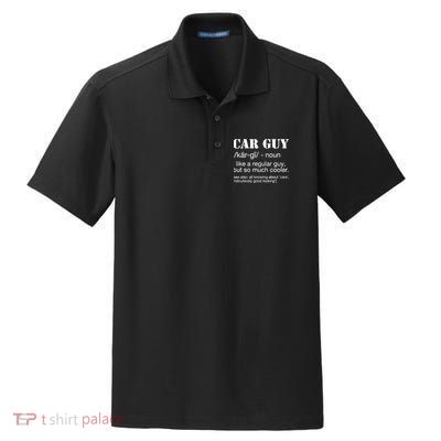Funny Car Guy Cars Lover Racing Mechanics Car Guy Definition Dry Zone Grid Polo