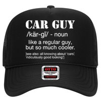 Funny Car Guy Cars Lover Racing Mechanics Car Guy Definition Trucker Hat