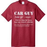 Funny Car Guy Cars Lover Racing Mechanics Car Guy Definition T-Shirt