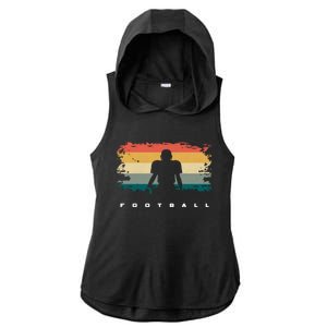 Football Clothing Gift Football Cool Gift Ladies PosiCharge Tri-Blend Wicking Draft Hoodie Tank