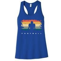 Football Clothing Gift Football Cool Gift Women's Racerback Tank