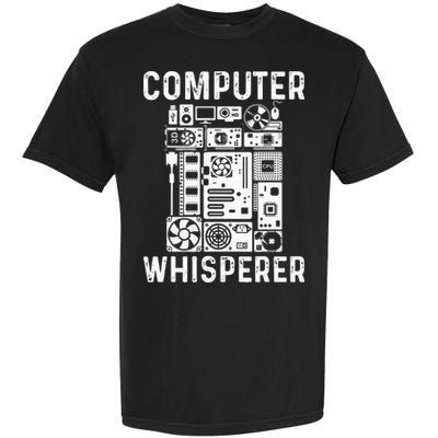 Funny Computer Geek Tech Nerd Gift Men Women Cool Support Garment-Dyed Heavyweight T-Shirt