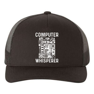 Funny Computer Geek Tech Nerd Gift Men Women Cool Support Yupoong Adult 5-Panel Trucker Hat