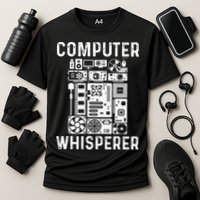 Funny Computer Geek Tech Nerd Gift Men Women Cool Support Performance Shirt