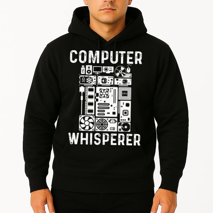 Funny Computer Geek Tech Nerd Gift Men Women Cool Support Hoodie