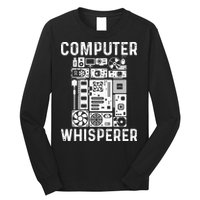 Funny Computer Geek Tech Nerd Gift Men Women Cool Support Long Sleeve Shirt