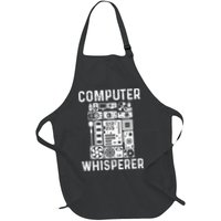 Funny Computer Geek Tech Nerd Gift Men Women Cool Support Apron