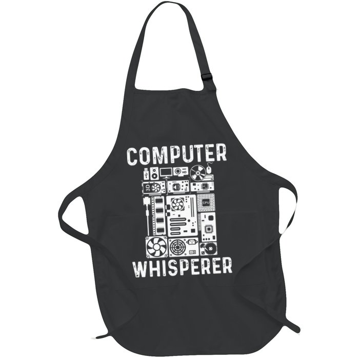 Funny Computer Geek Tech Nerd Gift Men Women Cool Support Apron