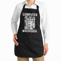 Funny Computer Geek Tech Nerd Gift Men Women Cool Support Apron