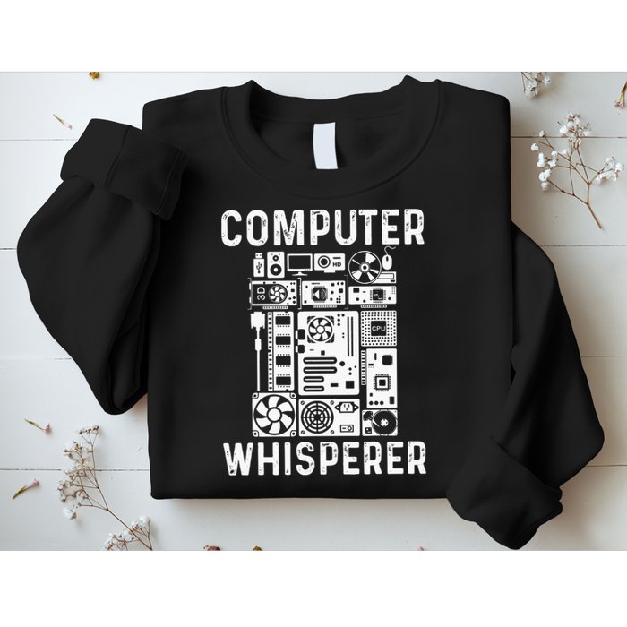 Funny Computer Geek Tech Nerd Gift Men Women Cool Support Sweatshirt