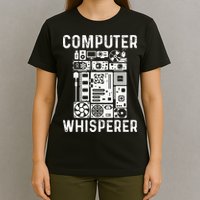 Funny Computer Geek Tech Nerd Gift Men Women Cool Support T-Shirt